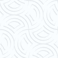 Quilling paper semi circles pin will