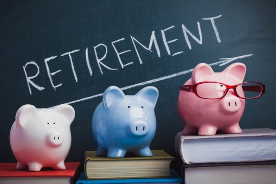 Retirement, Pension, Investment.