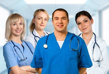 Fototapeta premium Health, group, business.