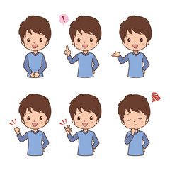 男性　バリエーション