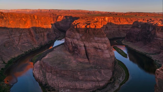 Horseshoe Bend Sunrise Time-lapse 4k UHD