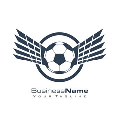 Soccer Football Sport logo icon vector