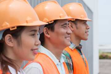 Group of Asian architects