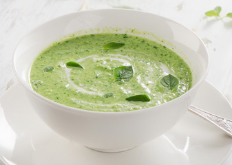 Creamy vegetable soup