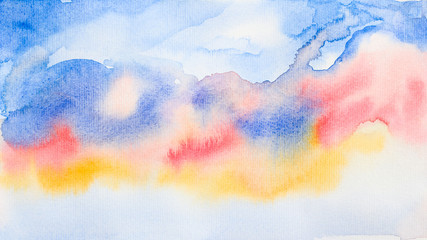 abtract  background ' watercolor painted