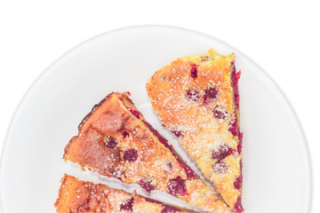 Cherry clafoutis