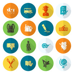 School and Education Icons