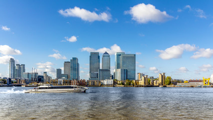 Obraz premium Canary Wharf, Londyn