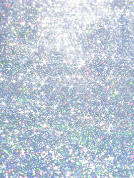 Twinkly Polarization pearl  Lights Background I shine in a Star-shaped   / Blur is beautiful