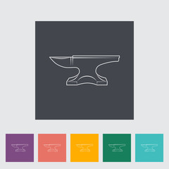 Anvil. Blacksmith equipment.
