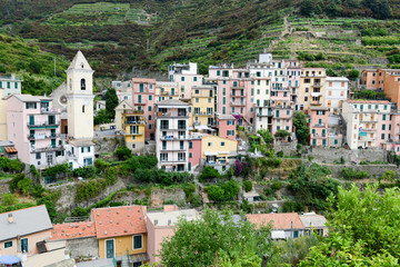 Fototapeta premium The village of Manarola on Cinque Terre