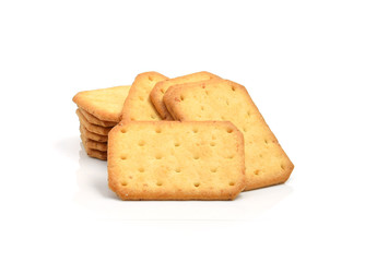 cracker isolated on white background