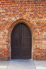 Arched church doorway