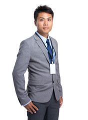 Young businessman portrait