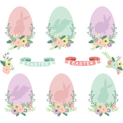Fototapeta premium Easter Eggs Collections