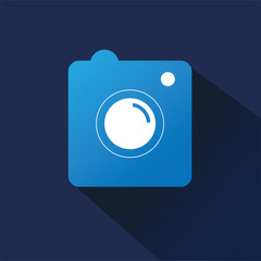 Photo vector logotype concept isolated on white background for