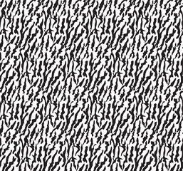 seamless zebra pattern black and white vector background