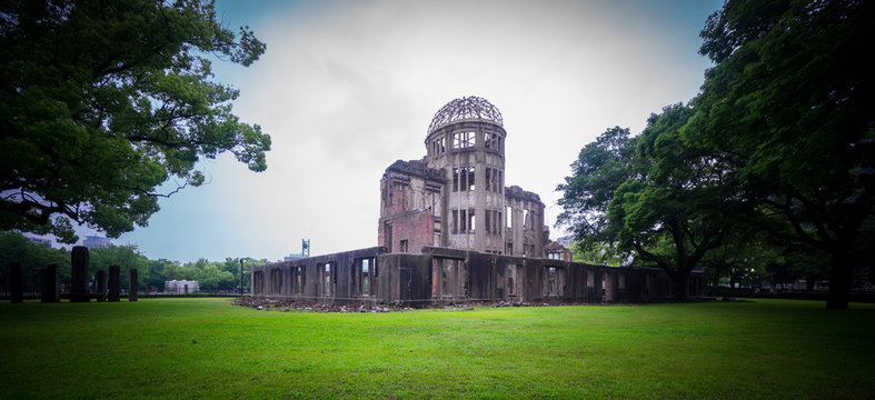 Hiroshima Bomb Dome In Japan.