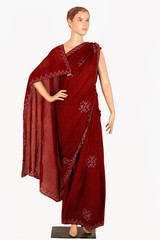 INDIAN SAREES - manequin wearing indian saree , elegantly draped