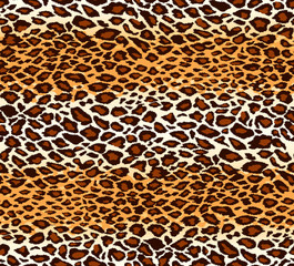 Seamless jaguar or leopard skin pattern