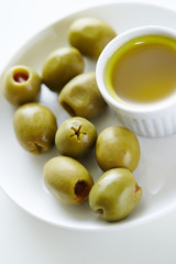 Green olives