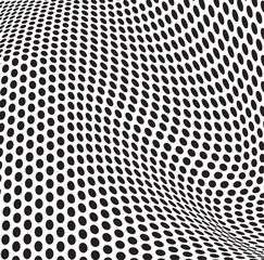 abstract dots optical art op art background © am54
