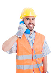 Construction company contact person