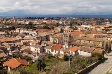 Fototapeta na wymiar Carcassonne cityscape