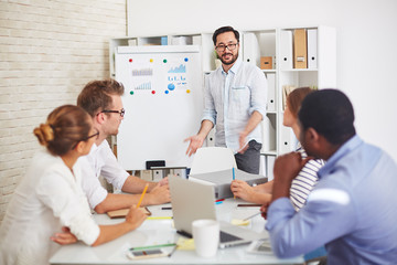 Obraz premium Explaining data