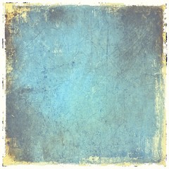 Grunge blue background