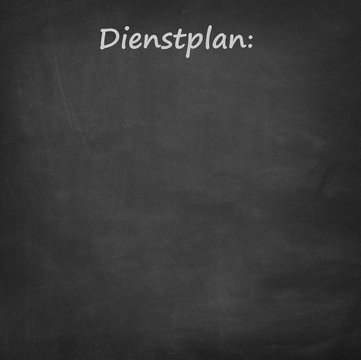 dienstplan