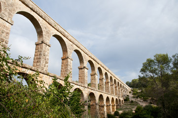 Devil’s bridge
Roman aqueduct built near Tarragona, Catalonia, Spain, wearing the river Francoli in the ancient city of Tarraco. One of the most monumental aqueducts and best preserved Roman times.