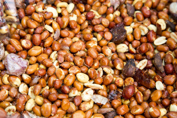 Hintergrund - Nüsse