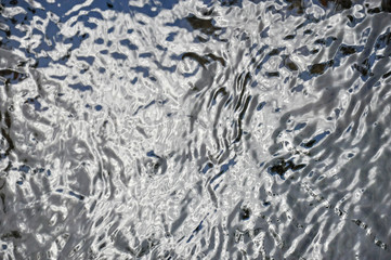 Абстрактная водная текстура с мелкой рябью