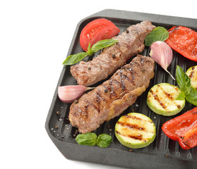 Grilled steak