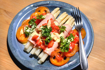 Salat mit Spargel aus dem Weckglas 