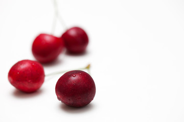 Cherry, isolated