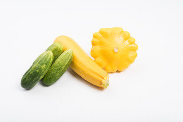 Gurken und Zucchinis