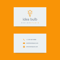 design studio business card template