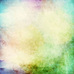 Colorful painted vintage background