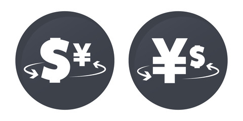 Exchange Yen Dollar icon
