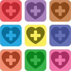 Obraz premium illustration of medical icon