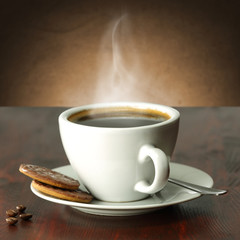 desk and coffee 