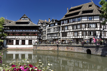 Strasbourg, la Petite France et maison du Tanneur