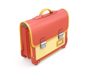 3d illustration satchel