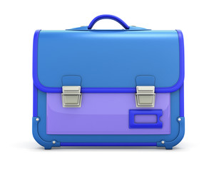 School bag front view