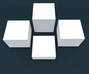 many cards. template to presentation