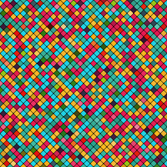abstract mosaic background of pixel pattern colored squares. vector illustration eps10