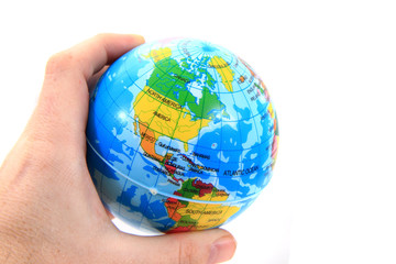 earth in the human hands