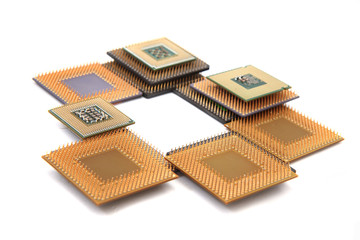 CPU microprocessors isolated